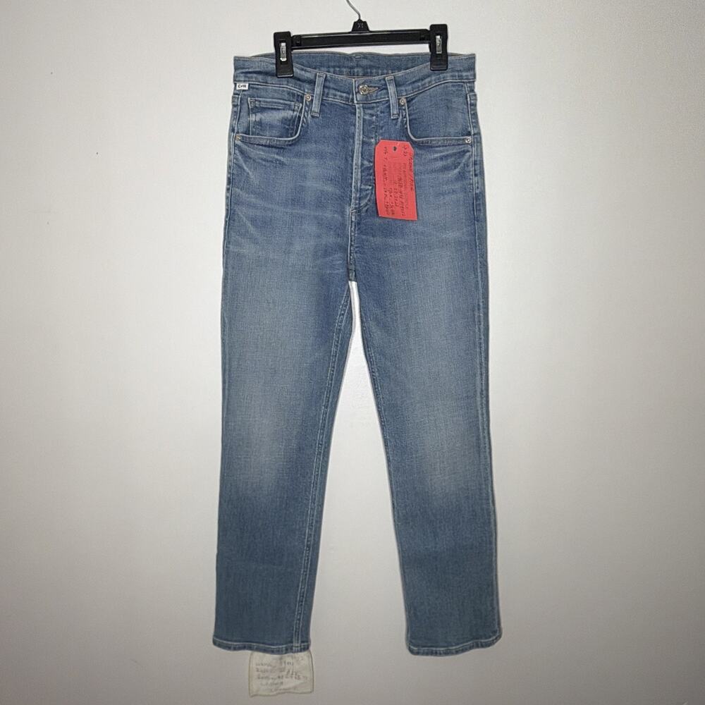 Citizens of Humanity Jolene Pixie Jeans 27 Slim Straight Stretch Pixie Wash READ